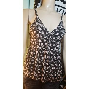 AE Soft & Sexy Grunge Daisy Tank Top